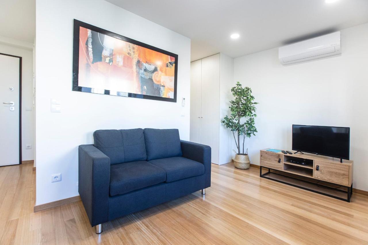 Homely Studio W/ Ac Near Marques By Lovelystay Porto Luaran gambar